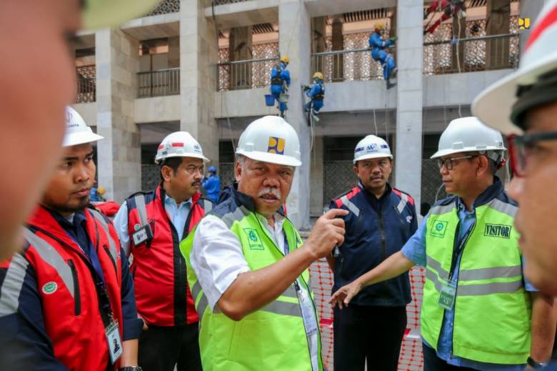 Menteri PUPR Targetkan Renovasi Masjid Istiqlal Selesai Maret 2020